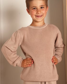 Maglioncino Girocollo in Puro Eucalipto