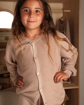 Coreana in Maglia in Puro Eucalipto Bambini