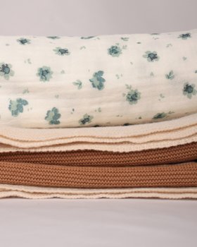 Set Copertina Lino-Cotone e Mussola Cotone