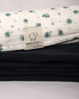 Set Copertina Cotone Lino e Mussola Cotone