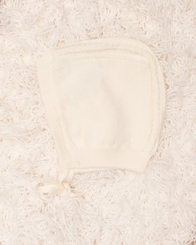 Cuffietta Punzonata Femmina in Pura Lana Merino