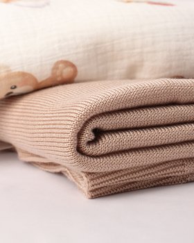 Eukalyptus- und Musselnbezug-Set aus reiner Baumwolle