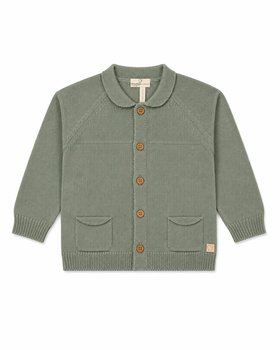 Giacchina Coreana con Colletto Unisex in Pura Lana Merino Extrafine