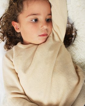 Maglioncino in Puro Cashmere Bimbi