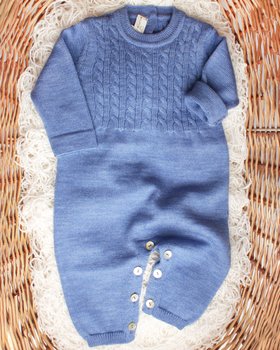 Tutina trecce Pura Lana Merino