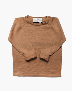 Basic pure wool raglan choker