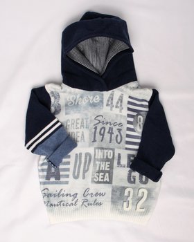 Maglia Cappuccio Stampata