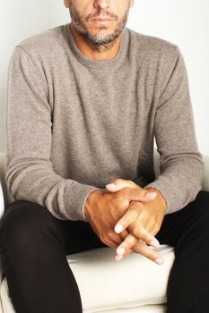 Maglioni Uomo in Cashmere Girocollo