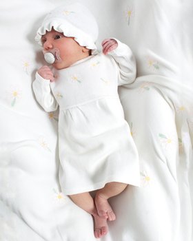 Vestitino margherite in Puro Cotone BIO