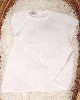 Durchbrochenes Kleid aus reinem Eukalyptus