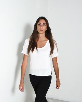 Women’s T-Shirt in pure eucalyptus