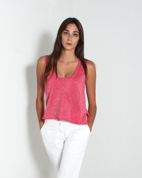 Women’s Lurex tank top
