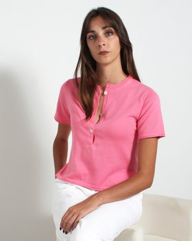 Serafino Half Sleeve Cotton Women