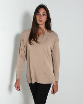 Women’s Over Stitching Viscose Sweater