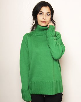 Dolcevita Punzonato Scatola Pura Lana Donna