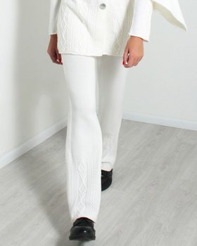 Pantalone Losanghe Pura Lana Donna