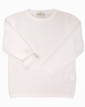 Maglioncino Traforato Puro Eucalipto