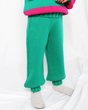 Pantalone Jogger Bimba Pura Lana Merinos