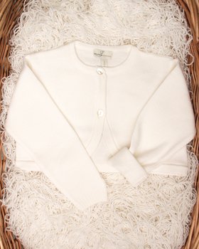 Baby Bolero aus reiner Wolle