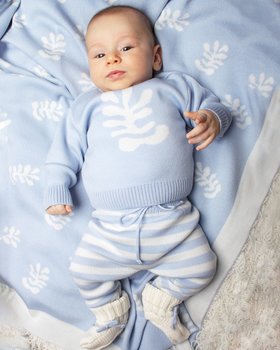 Pure Merino Wool Newborns' Ivy Suit