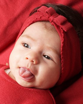 Fascetta Neonata in Pura Lana Merino