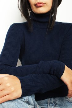 Maglia Dolcevita in Lana e Seta Donna