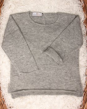 Maglia Girocollo Basic in Cashmere Blend