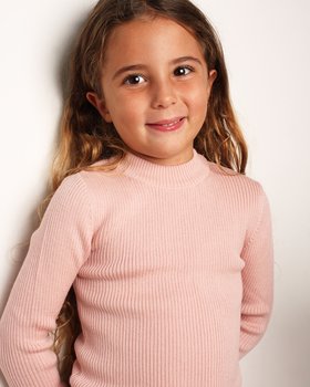 Pure Merino Wool Ribbed Knitted Jumper