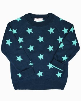 Maglia Girocollo Stelle Bimba in Puro Cotone BIO