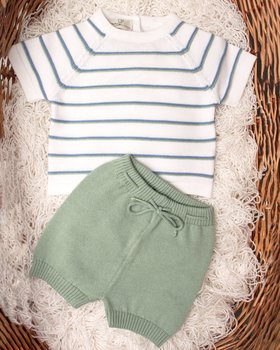 Short Aloe Set aus reiner BIO-Baumwolle