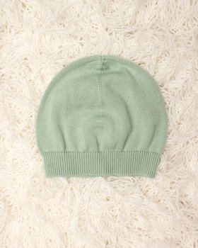 Berrettino Tinta Unita in Puro Cotone Bio Neonati