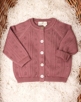 Giacchina Coreana Amaranto in Puro Cotone Bio