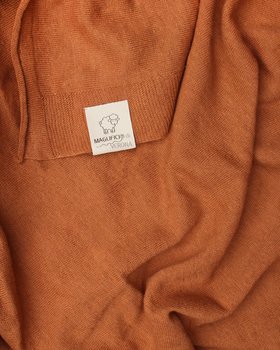 Decke aus reiner Baumwolle und reinem Leinen