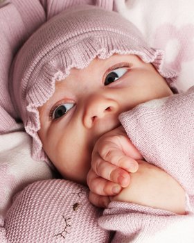 Mütze Volant Pure Cotton BIO