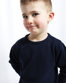 Basisches Rundhalsshirt aus reiner BIO-Baumwolle