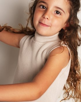 Kinder-Weste aus reiner BIO-Baumwolle