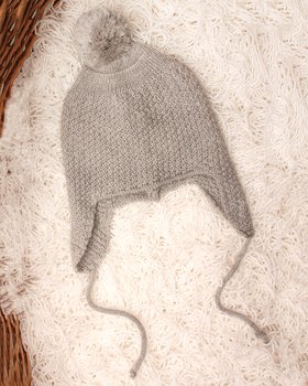 Berretto Paraorecchie in Pura Lana