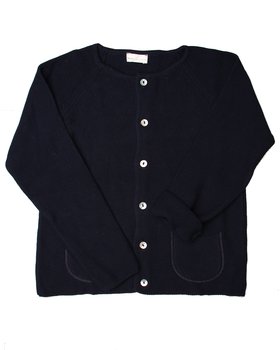 Giacchina Basica Con Tasche in Puro Cotone BIO