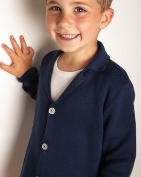 Blazer aus reiner BIO-Baumwolle für Kinder