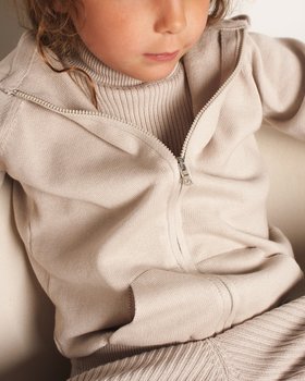 Sweatshirt in pure organic cotton for boys