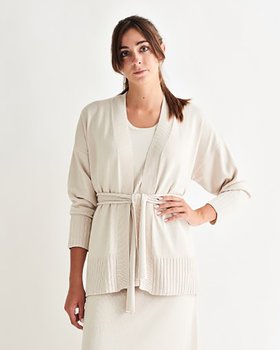 Women’s Viscose Ribbed Cardigan