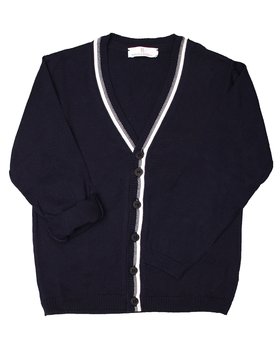 Cardigan Con Bottoni in Puro Cotone BIO per Bambini e Ragazzi