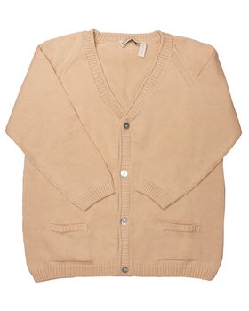 Cardigan Basico in Puro Cotone BIO Bambini