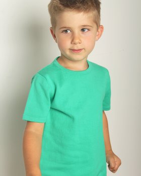 Basic T-Shirt in pure organic cotton for boys