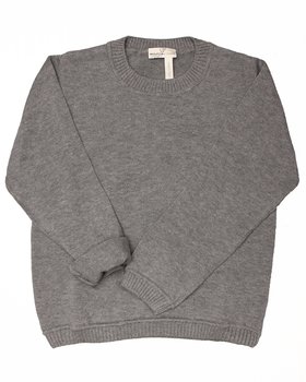 Girocollo Basico in Puro Cotone BIO per Ragazzi