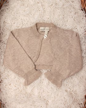 Bolerino Coprispalle in Puro Cotone BIO per Bambina