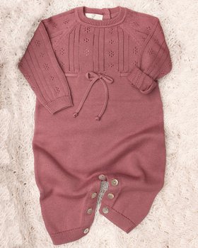 Amaranth-Overall aus reiner BIO-Baumwolle