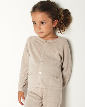 Jacket Pockets in Pure Cotton and Pure Linen for Children