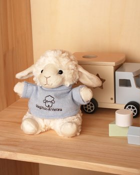 Woolly hellblau - Der Plüsch von Maglificio di Verona