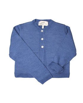 Bolerino Edge Links aus reiner Wolle für Mädchen